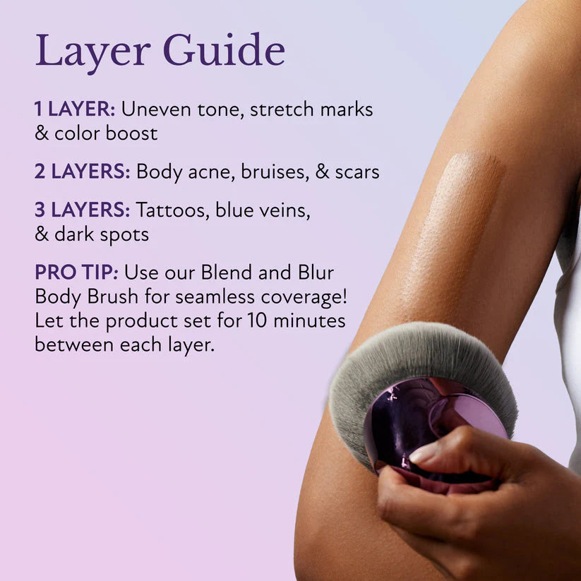 Final 3 Hours [ 60% OFF ]: Beauty Body Coverage Perfector with Brush